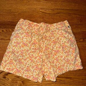 L.L. bean floral shorts
